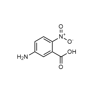 5-Amino-2-nitrobenzoic acid 化学構造