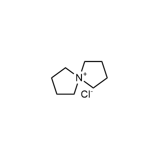 5-Azoniaspiro[4.4]nonane Chloride Chemische Struktur