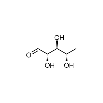 5-Deoxy-L-ribose Chemical Structure