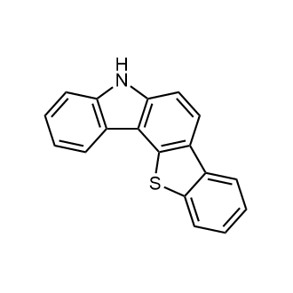 5H-[1]Benzothieno[3,2-c]carbazole التركيب الكيميائي