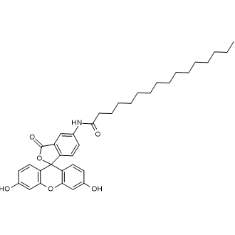 5-Hexadecanoylaminofluorescein Chemical Structure