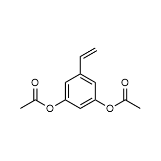 5-Vinyl-1,3-phenylene diacetate Chemical Structure