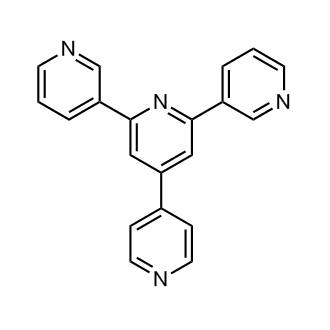 6'-(3-Pyridinyl)-3,2':4',4''-terpyridine 化学構造