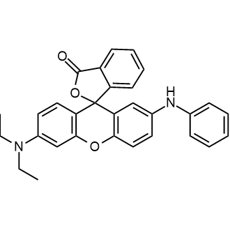 6'-(Diethylamino)-2'-(phenylamino)-3H-spiro[isobenzofuran-1,9'-xanthen]-3-one Chemical Structure