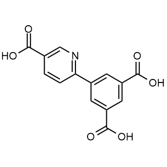 6-(3,5-Dicarboxyphenyl)nicotinic acid Chemical Structure