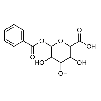 6-(Benzoyloxy)-3,4,5-trihydroxytetrahydro-2H-pyran-2-carboxylic acid Chemical Structure