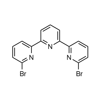 6,6''-Dibromo-2,2':6',2''-terpyridine Chemische Struktur