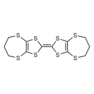 6,6',7,7'-tetrahydro-5H,5'H-2,2'-bi[1,3]dithiolo[4,5-b][1,4]dithiepinylidene Chemical Structure