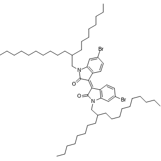 6,6'-Dibromodi(2-octyldodecyl)isoindigo Chemical Structure