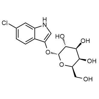 6-Chloro-3-indolyl α-D-galactopyranoside Chemische Struktur