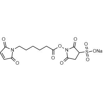 6-Maleimidocaproic acid sulfo-NHS (sodium) Chemical Structure