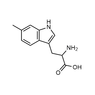 6-Methyl-DL-tryptophan 化学構造