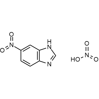 6-Nitrobenzimidazole Nitrate Chemical Structure