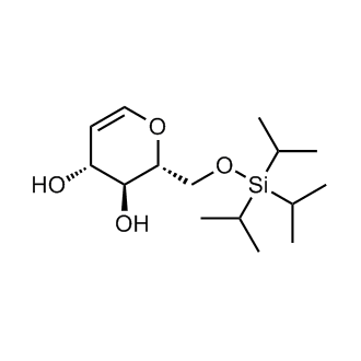 6-O-(Triisopropylsilyl)-D-glucal التركيب الكيميائي