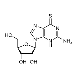 6-Thioguanosine Chemical Structure