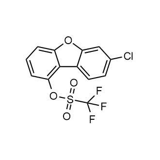 7-Chloro-1-dibenzofuran triflate Chemical Structure