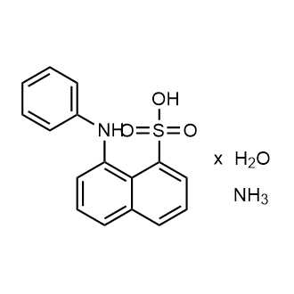 8-Anilino-1-naphthalenesulfonic acid ammonium salt hydrate Chemical Structure