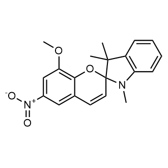 8-Methoxy-1',3',3'-trimethyl-6-nitrospiro[chromene-2,2'-indoline] Chemical Structure