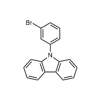 9-(3-bromophenyl)carbazole Chemical Structure