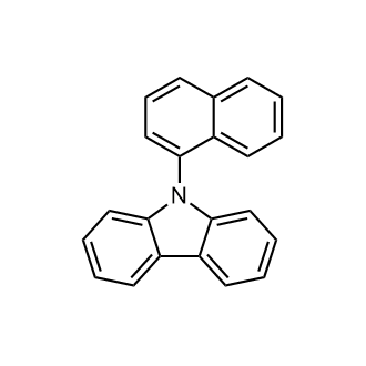 9-(Naphthalen-1-yl)-9H-carbazole التركيب الكيميائي