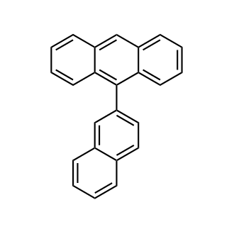 9-(Naphthalen-2-yl)anthracene 化学構造