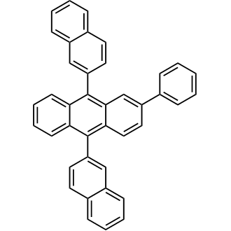 9,10-Di(naphthalen-2-yl)-2-phenylanthracene Chemical Structure