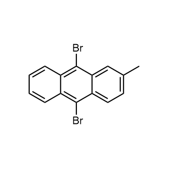 9,10-Dibromo-2-methylanthracene Chemical Structure