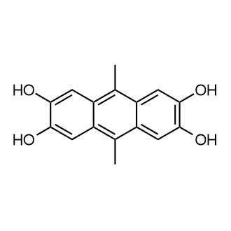 9,10-Dimethylanthracene-2,3,6,7-tetraol التركيب الكيميائي