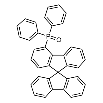 9,9'-Spirobi[fluoren]-4-yldiphenylphosphine oxide Chemical Structure