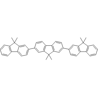 9,9,9',9',9'',9''-Hexamethyl-9H,9'H,9''H-2,2':7',2''-terfluorene Chemical Structure