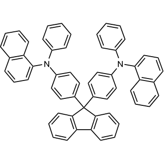 9,9-Bis[4-[N-(1-naphthyl)anilino]phenyl]fluorene Chemische Struktur