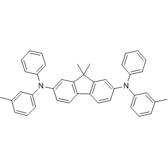 9,9-Dimethyl-2,7-bis[N-(m-tolyl)anilino]fluorene Chemical Structure