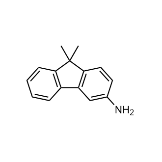 9,9-Dimethyl-9H-fluoren-3-amine Chemische Struktur