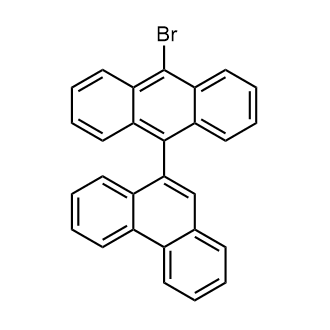 9-Bromo-10-(9-phenanthryl)anthracene Chemical Structure