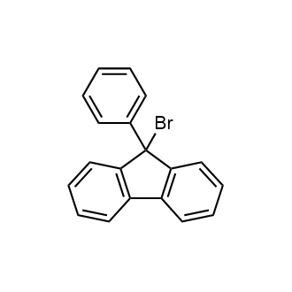 9-Bromo-9-phenyl-9H-fluorene التركيب الكيميائي