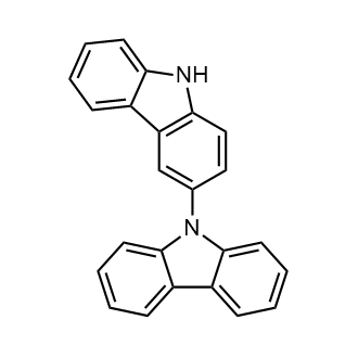 9H-3,9-Bicarbazole 化学構造