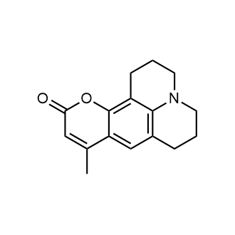 9-Methyl-2,3,6,7-tetrahydro-1H,5H,11H-pyrano[2,3-f]pyrido[3,2,1-ij]quinolin-11-one Chemical Structure