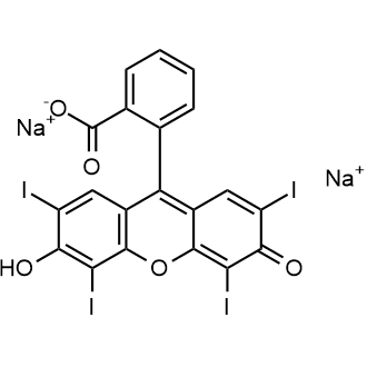 Acid Red 51 Chemische Struktur