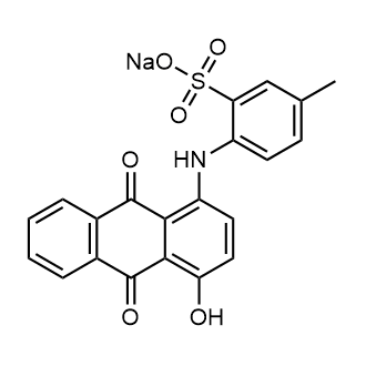 Acid violet 43 Chemische Struktur