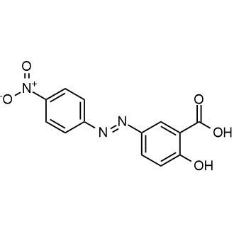 Alizarinyellowrindicator(1.9-3.3,10.1-12.1) Chemische Struktur