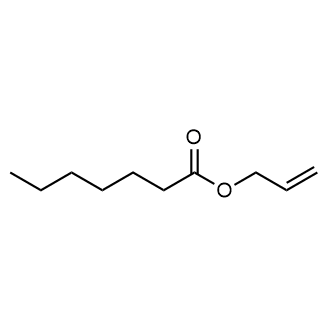 Allyl heptanoate التركيب الكيميائي