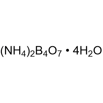 Ammonium biborate tetrahydrate Chemische Struktur