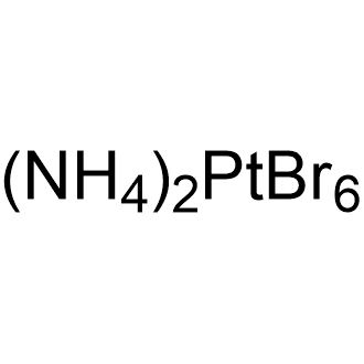 Ammonium hexabromoplatinate(IV) التركيب الكيميائي