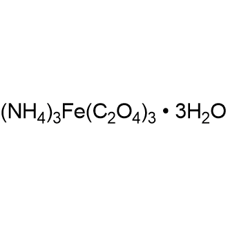 Ammonium iron(III) oxalate trihydrate التركيب الكيميائي