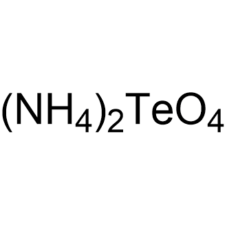 Ammonium tellurate Chemische Struktur