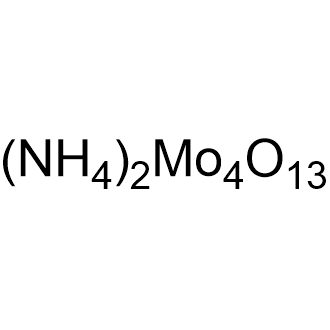 Ammonium tetramolybdate 化学構造