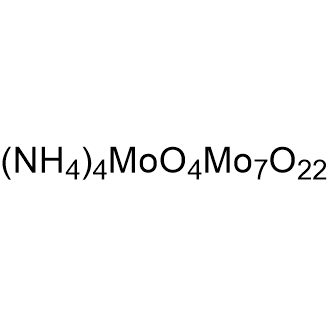 ammoniumoctamolybdate 化学構造