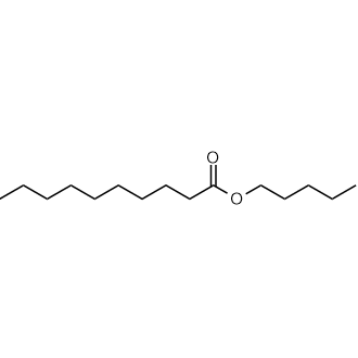 Amyl Decanoate Chemical Structure