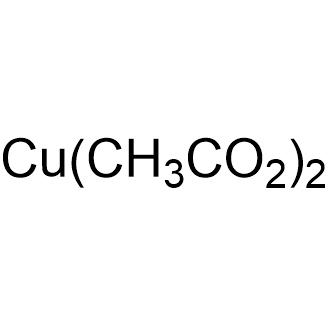 Anhydrous copper acetate, 98% Chemical Structure