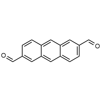 Anthracene-2,6-dicarbaldehyde التركيب الكيميائي